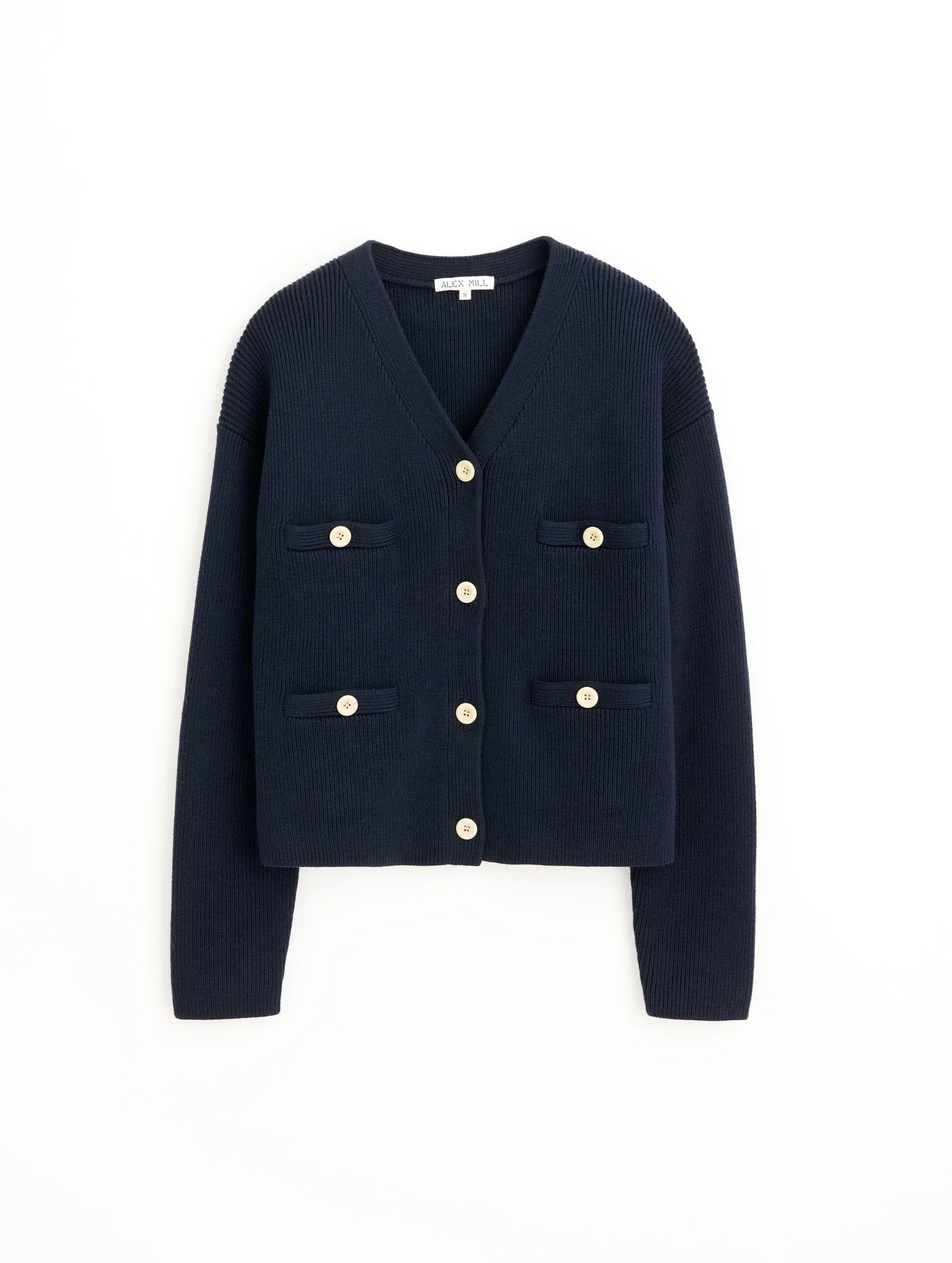 Jo Ribbed Cardigan | Alex Mill