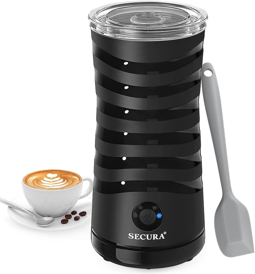 Secura Electric Milk Frother, Automatic Milk Steamer, 4-IN-1 Hot & Cold Foam Maker-8.4oz/240ml Mi... | Amazon (US)