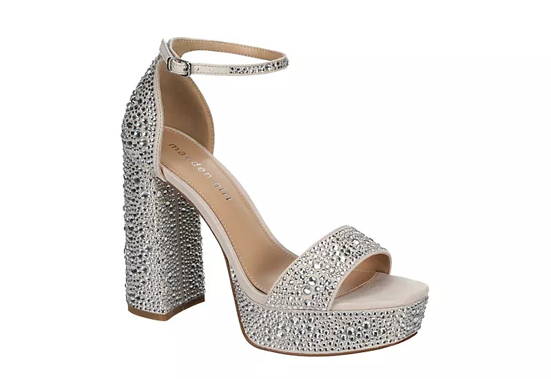 Madden Girl Womens Omega Platform Sandal - Ivory | Rack Room Shoes