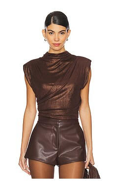 ASTR the Label Solange Top in Brown from Revolve.com | Revolve Clothing (Global)
