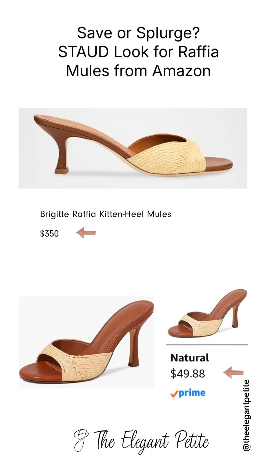STAUD Look for Less Raffia Kitten Heel Mules from Amazon 
Follow me for more inspiration. Affordable fashion items with a touch of luxury.                       These chic Brigitte slip-on sandals from Staud, crafted of textured raffia, are set atop a comfortable 55mm ktten heel.  #elegantstyle #styleinspo
#designerinspired
#designeramazonfashion
#staudlookforless

#LTKootd #LTKPetite
