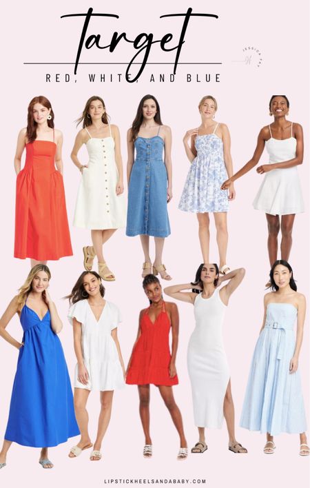 Target red white and blue dresses
July 4th
Summer
