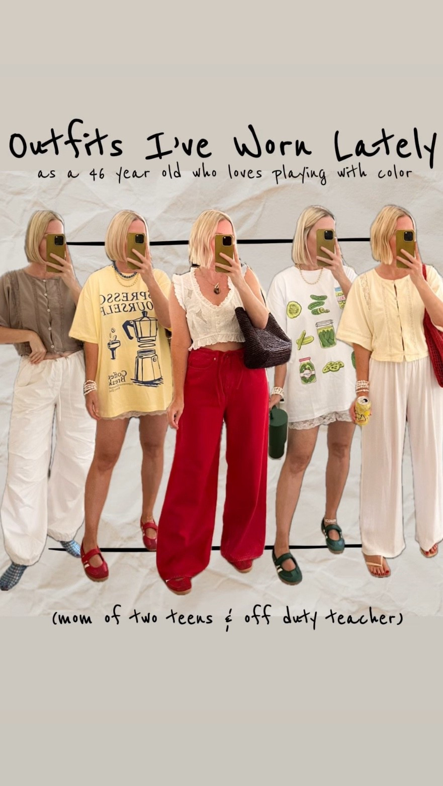 Outfits Lately 💛❤️

#LTKSeasonal #LTKStyleTip #LTKOver40