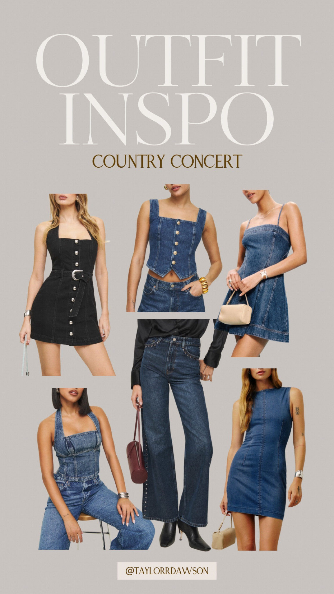 Country concert outfit inspo!

denim outfit, outfit ideas, summer outfit, western, cowgirl, southern outfit, nashville must haves, western style, southern stylee

#LTKStyleTip #LTKItBag #LTKParties
