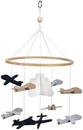 Sorrel + Fern Baby Crib Mobile (Airplanes in The Clouds, Short Version) - Nursery Decoration and Bab | Amazon (US)