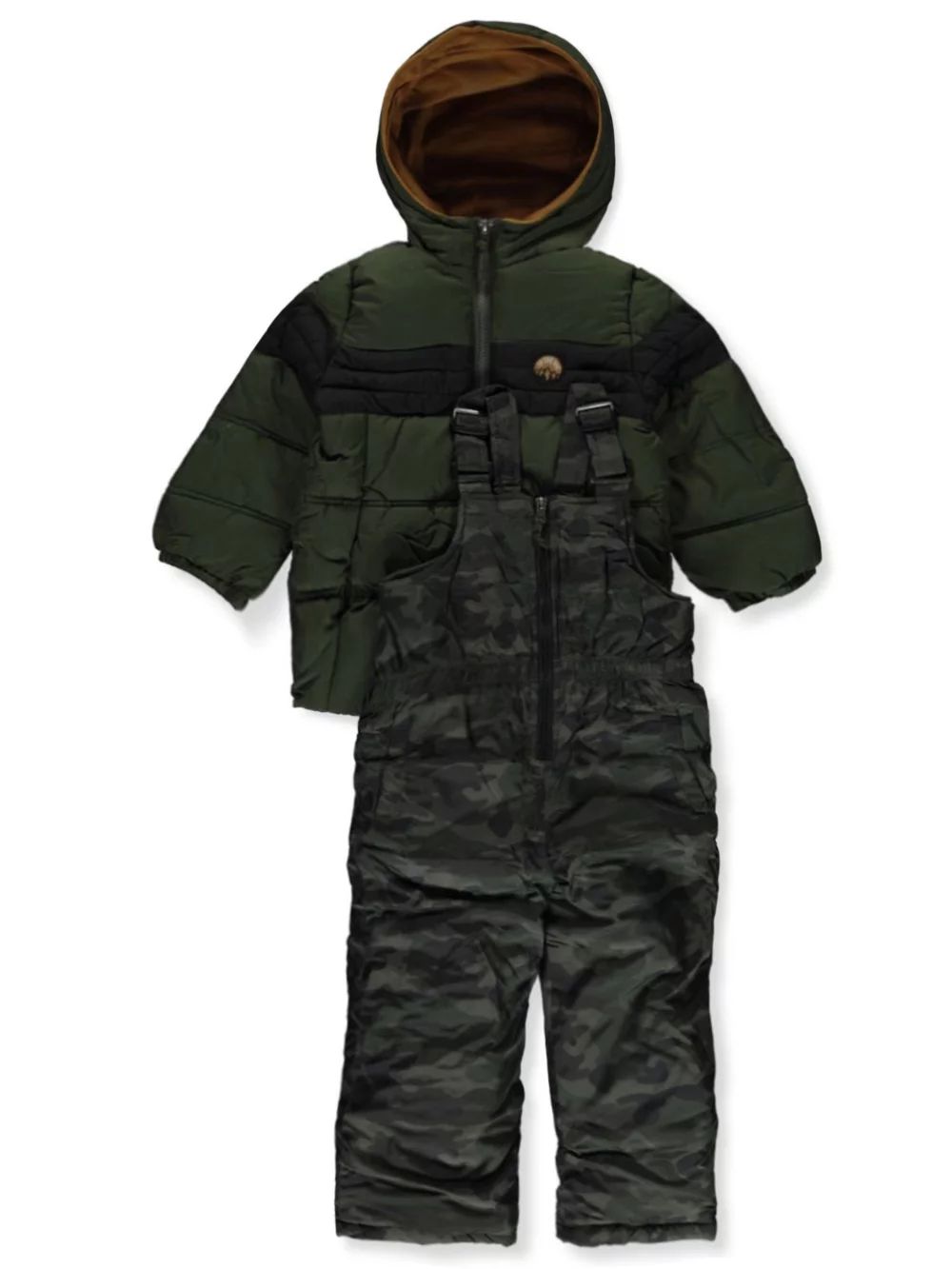 Iextreme Boys' 2-Piece Snowsuit Set Outfit - olive, 6 (Little Boys) | Walmart (US)