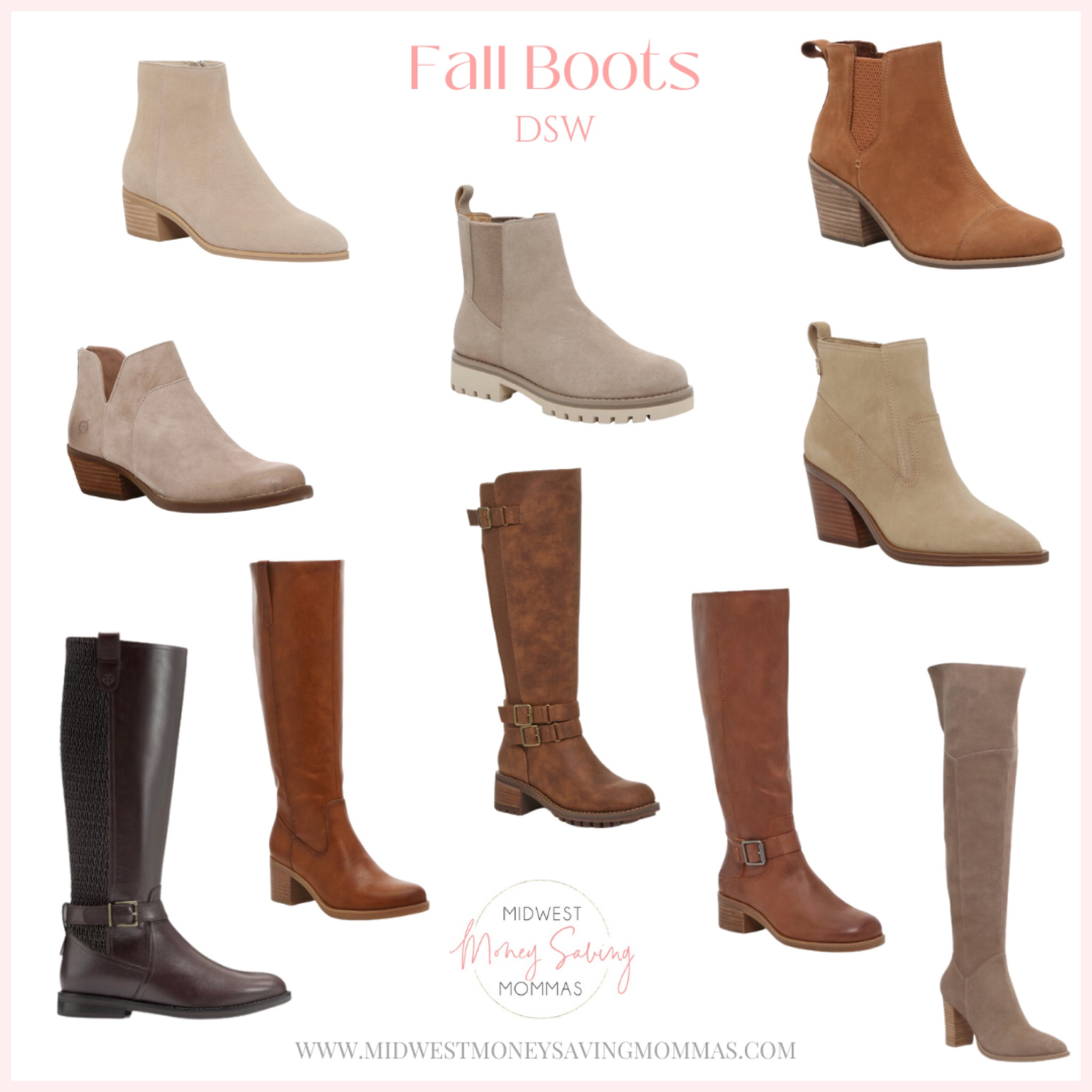 Fall Boots 

DSW  booties  ankle boots  tall boots  riding boots

#LTKSeasonal #LTKstyletip #LTKshoecrush