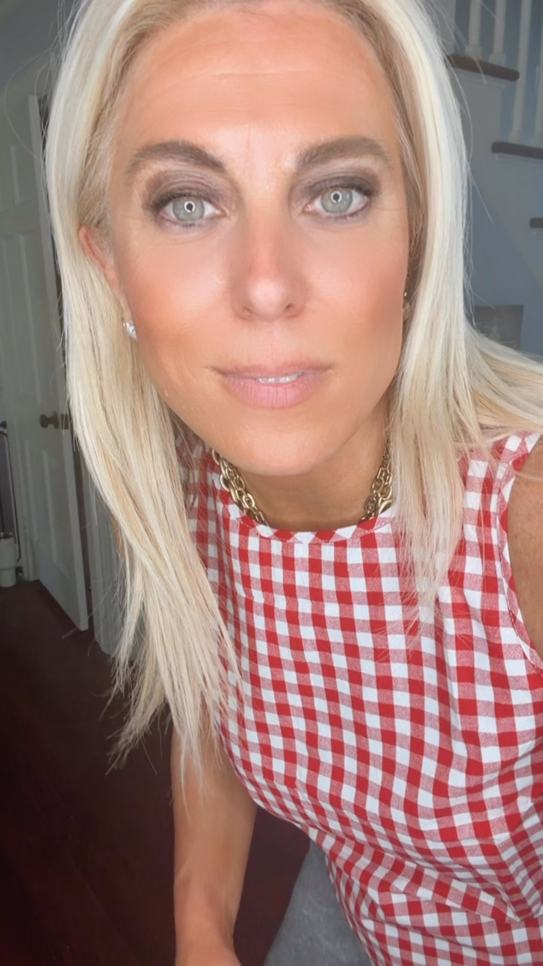 Cutest Gingham top! I just love this!

#LTKootd