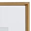 Kate and Laurel Calter Modern Wall Picture Frame Set, Gold 16x20 matted to 8x10, Pack of 3 | Amazon (US)