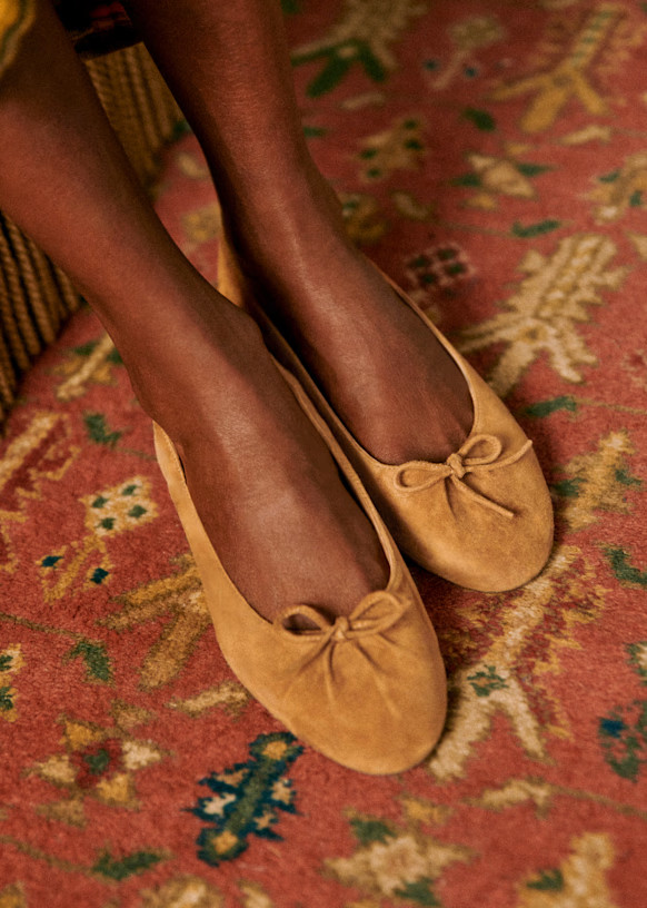 Agathe Low Ballerinas | Sezane - UK