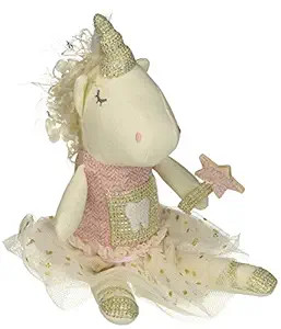 Mud Pie Unicorn Tooth Fairy Pink One Size | Amazon (US)