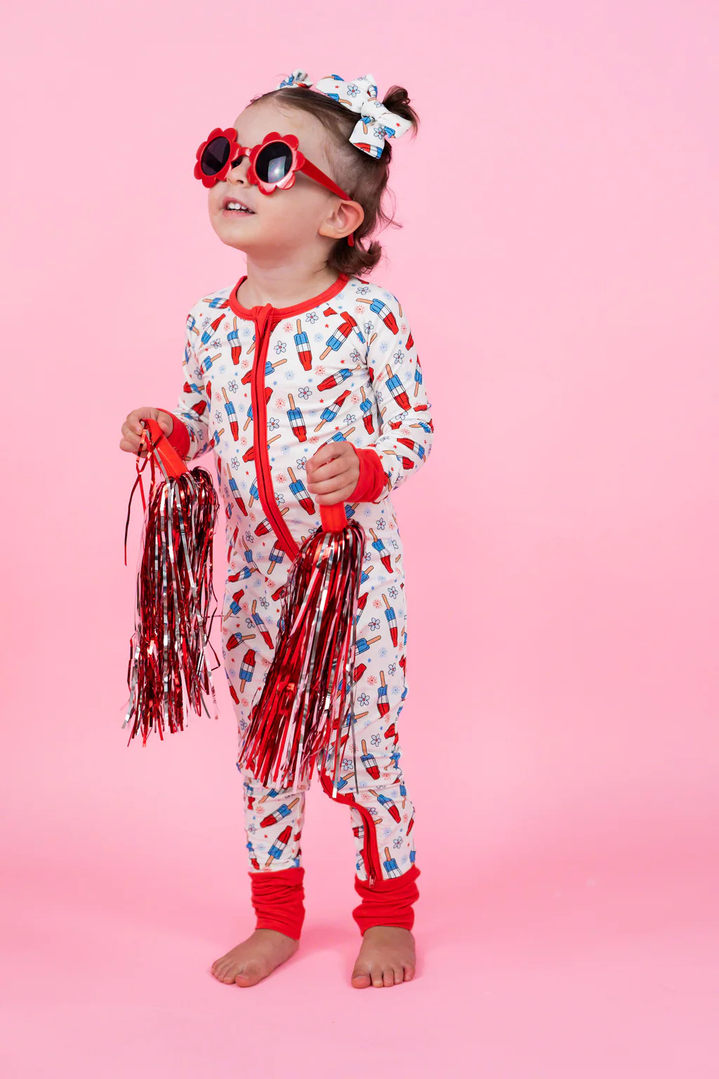 LITTLE MISS FIRECRACKER DREAM ROMPER | Dream Big Little Co.