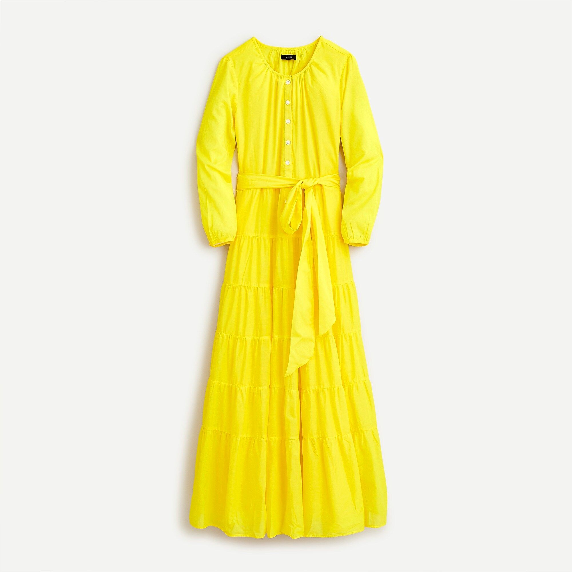Belted button-up maxi dress | J.Crew US