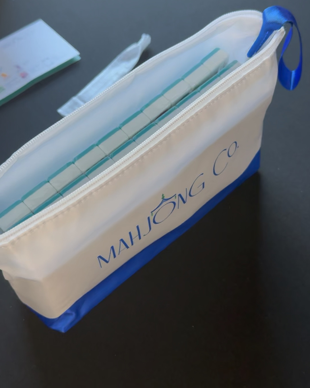 Mahjong Co. Celestial tiles still on discounted price. Was $215, now $168. Not sure how much longer they will be at this price. Also adding pictures of the Paradise and Kaleidoscope tiles. 
#mahjongtiles
#unboxing 
Captions are auto generated and out of my controll

#LTKSaleAlert #LTKHome