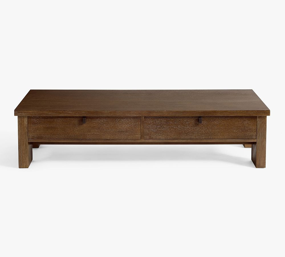 Modern Farmhouse Rectangular Coffee Table (64") | Pottery Barn (US)