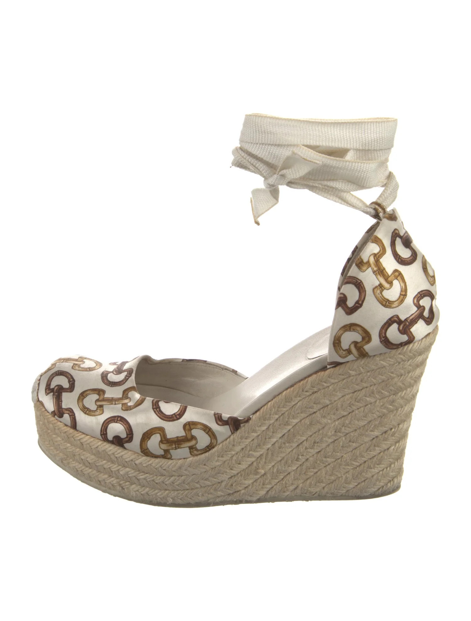 Horsebit Accent Satin D'Orsay Pumps | The RealReal