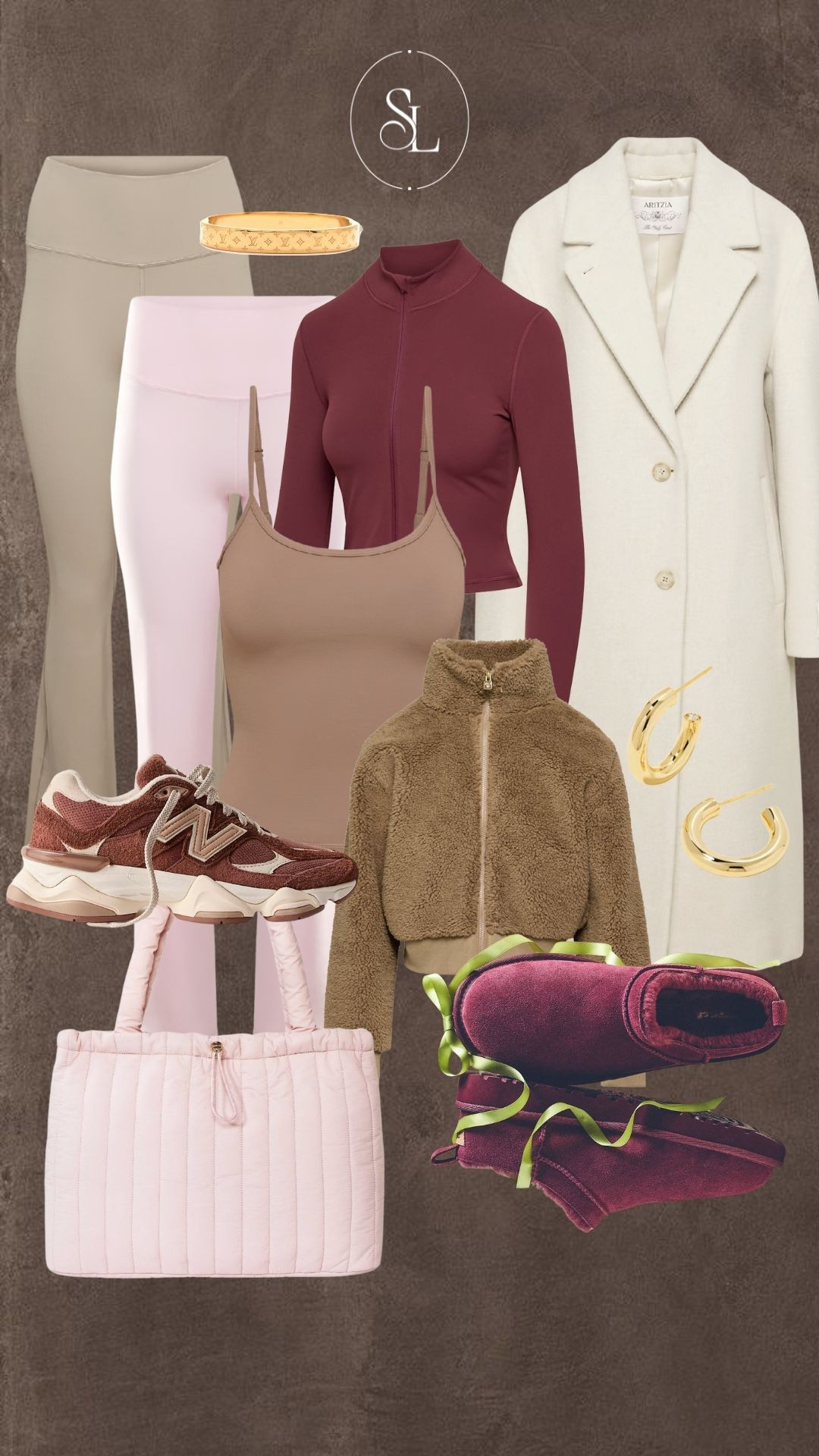 New Aritzia arrivals that make building outfits easy. Neutral layers, soft textures, and everyday staples you can mix and match all season—perfect for errands, travel days, and elevated casual looks.

Aritzia new arrivals, Aritzia haul, Aritzia outfit, neutral outfit, everyday outfit, casual chic outfit, fall layers, winter layers, capsule wardrobe, elevated basics, neutral activewear, leggings outfit, layering tank, zip up top, teddy jacket, wool coat, long coat outfit, New Balance sneakers, everyday sneakers, cozy outfit, travel outfit, athleisure outfit, minimal style, neutral fashion, LTK finds, women’s fashion finds

#LTKdayinmylife #LTKvlog #LTKfitnessgoals