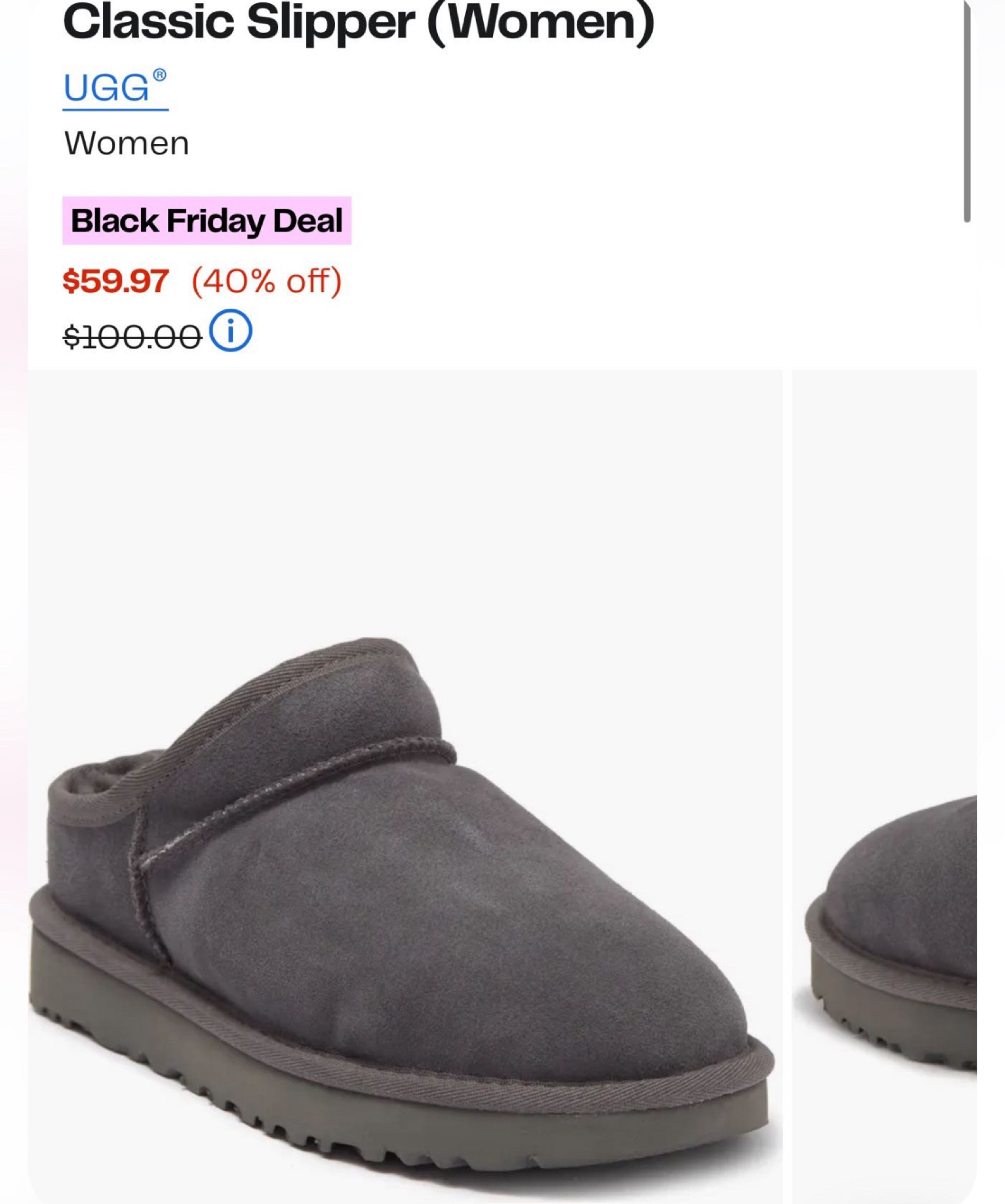 UGG SLIPPERS ONLY $59! 😮‍💨

#LTKCyberWeek #LTKGiftGuide

#LTKSaleAlert