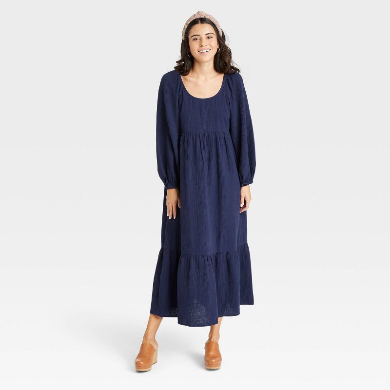 Women's Balloon Long Sleeve Dress - Universal Thread™ | Target