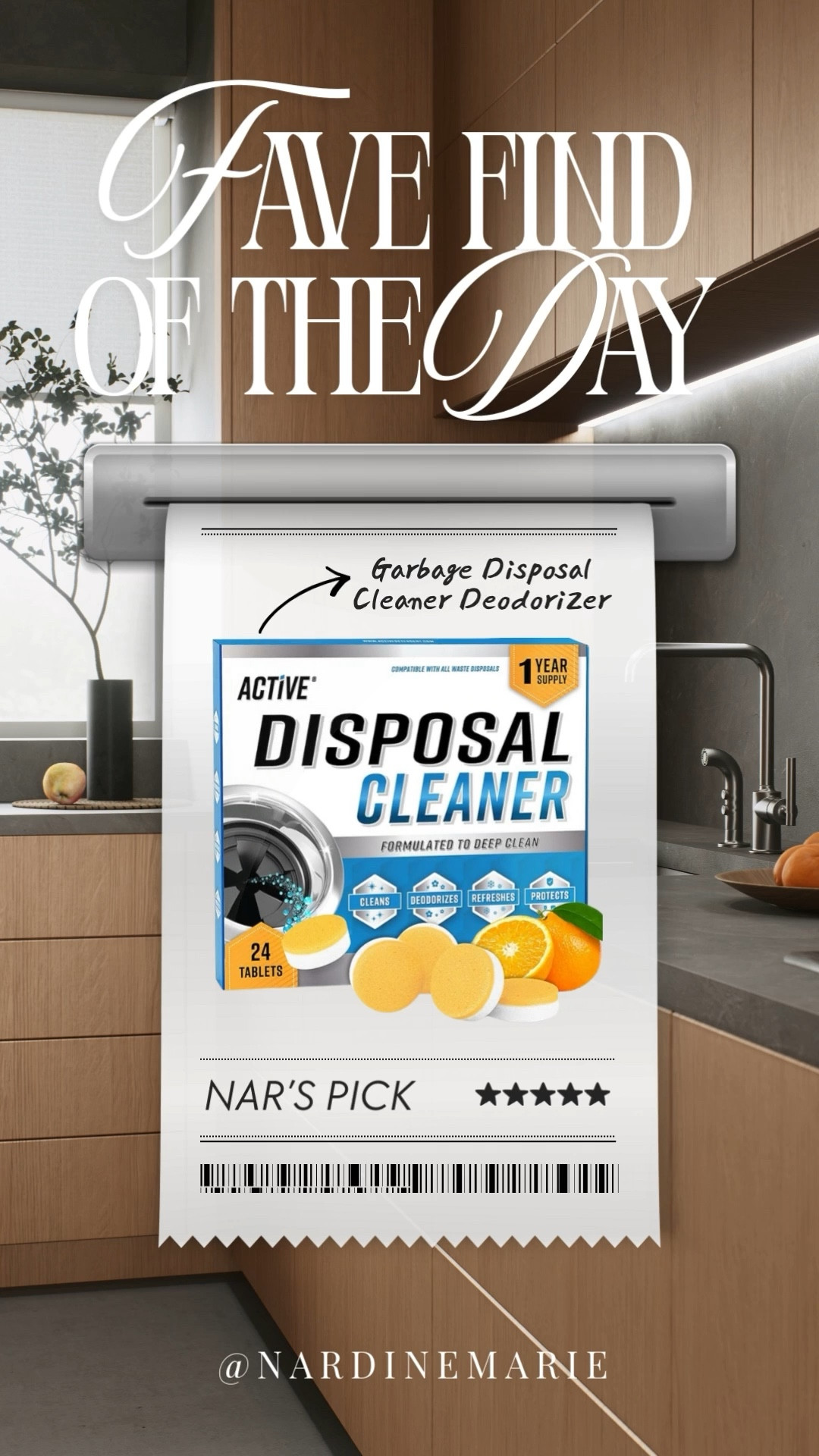 This disposal cleaner & deodorizer keeps my sink smelling fresh & actually clean!
So easy to use — just drop one in & let it foam while it works its magic!

Shop it on my LTK 💛

garbage disposal cleaner, kitchen sink cleaning, home essentials, kitchen must haves, odor remover, cleaning routine, amazon home, household finds

#HomeEssentials #KitchenMustHaves #CleaningRoutine #HomeCleaning #KitchenFinds #AmazonHome #LTKHome #LTKFinds #LTKSale #HomeLifestyle

#LTKHome #LTKFindsUnder50 #LTKGiftGuide