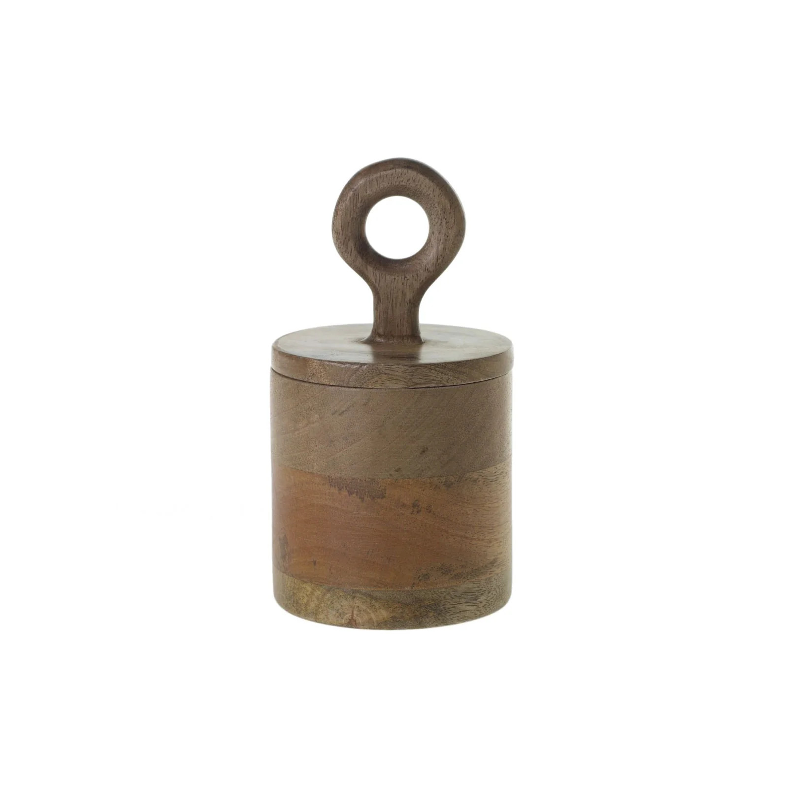 Mango Wood Canister - Small | Brooke and Lou