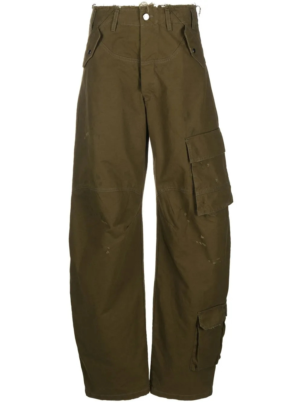 DARKPARK wide-leg Cargo Trousers - Farfetch | Farfetch Global