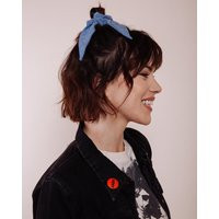 Shimmery Scrunchie Tie - Jean Genie | Etsy (US)