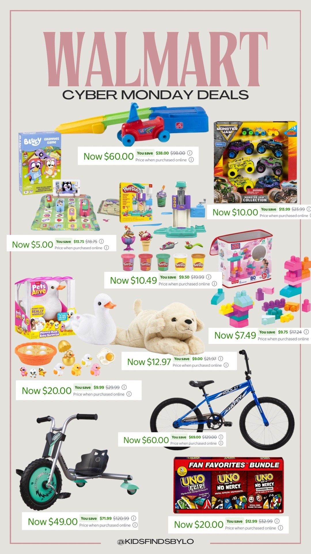 Walmart cyber Monday deals! Lots of great toy deals for kids!

#LTKGiftGuide #LTKCyberWeek #LTKKids