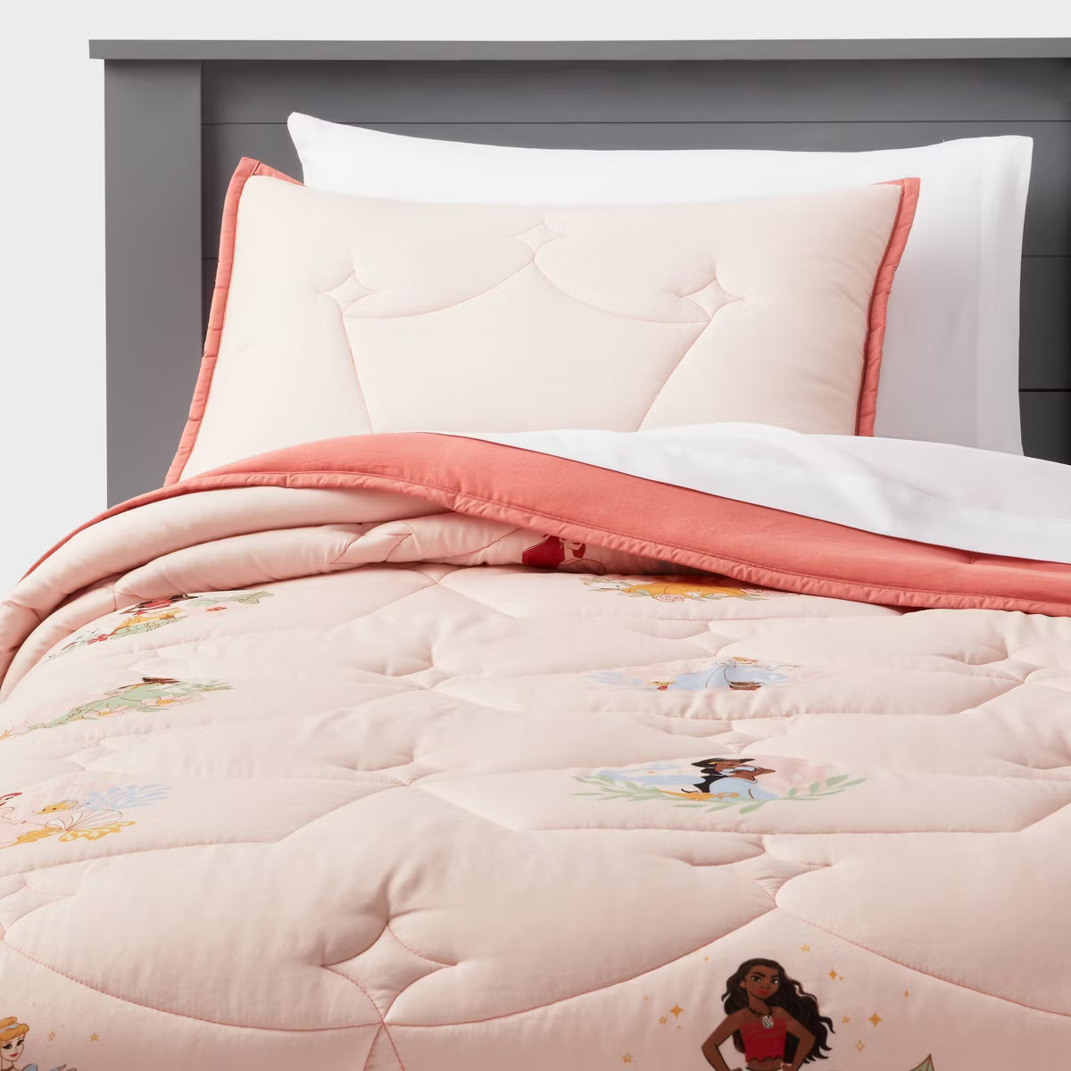 Princess Characters Kids' Quilt - The Disney Collection by Pillowfort™ | Target