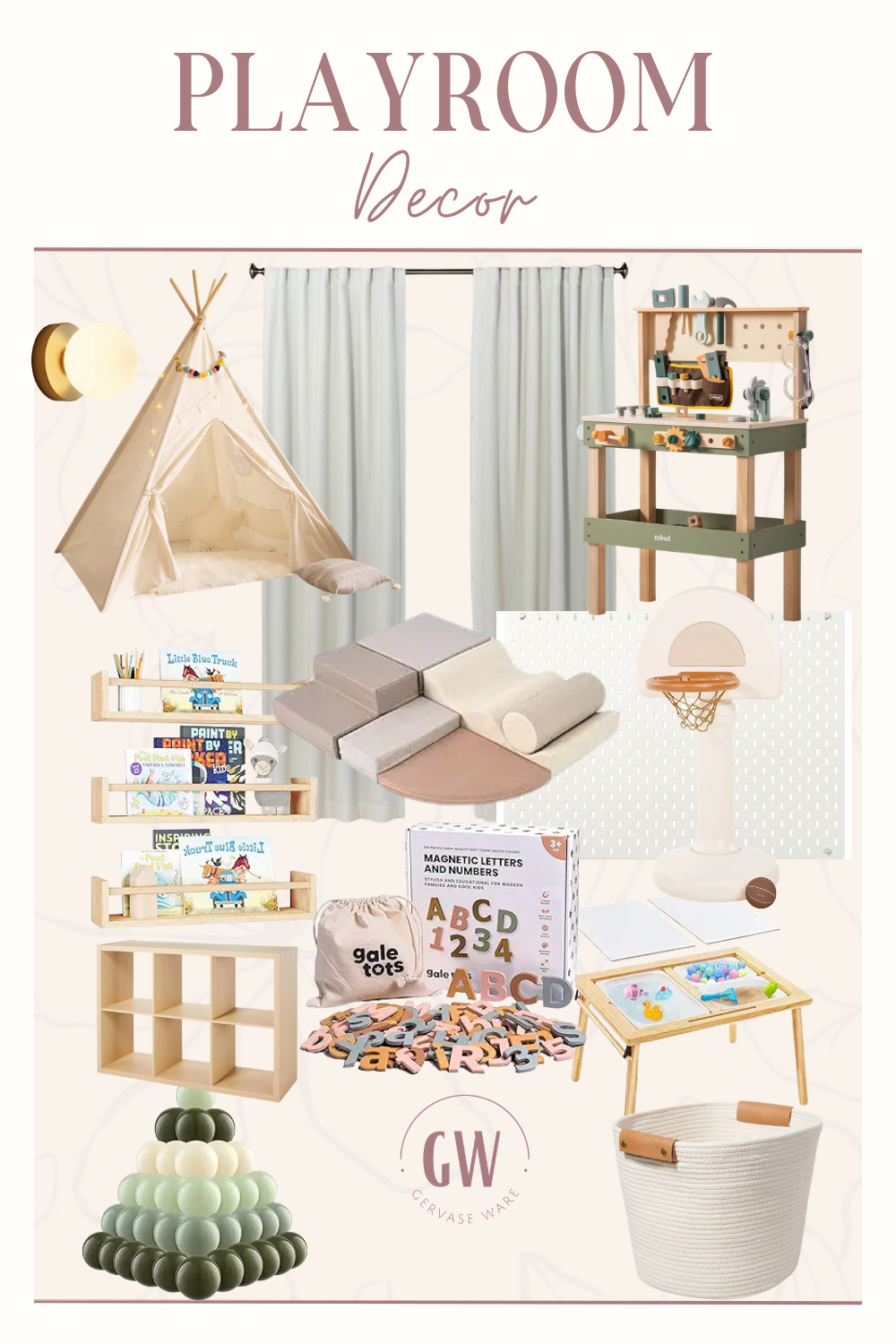 Fun for them, cute for me 😉 These playroom pieces keep things playful and organized.

#MomFinds #PlayroomInspo #LTKFinds 

 #LTKHome #LTKBaby #LTKKids