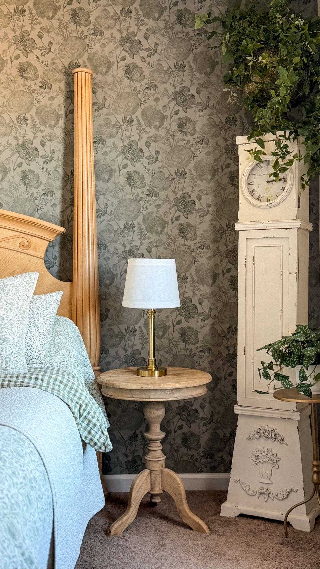 This peel & stick wallpaper is speaking to my moody cottage heart! And so easy to apply too!

#LTKHome