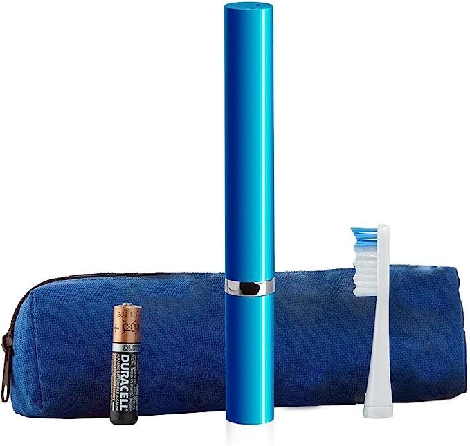 Violife Slim Sonic Toothbrush with Traveler Case (One Size, Cerulean/Blue) | Amazon (US)