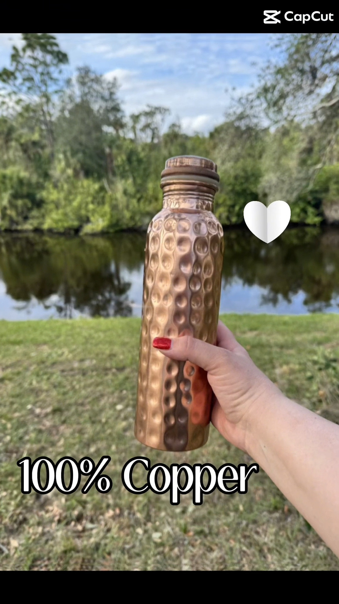 A stylish 34oz 100% copper water bottle makes your drink refreshing and delicious !

#LTKFitness #LTKActive #LTKHome