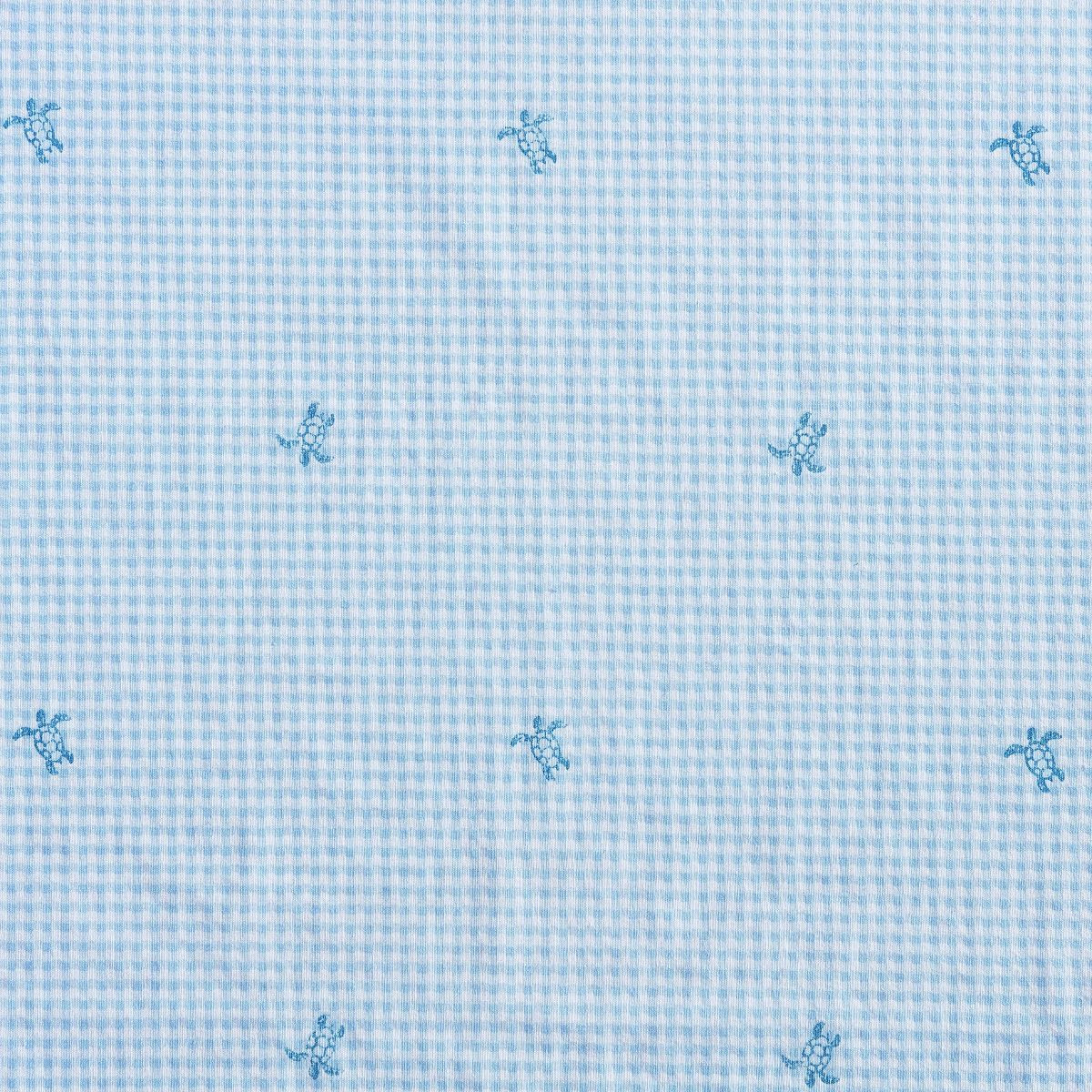 Laura Ashley Turtle Gingham - Blue King Sheet Set | Target