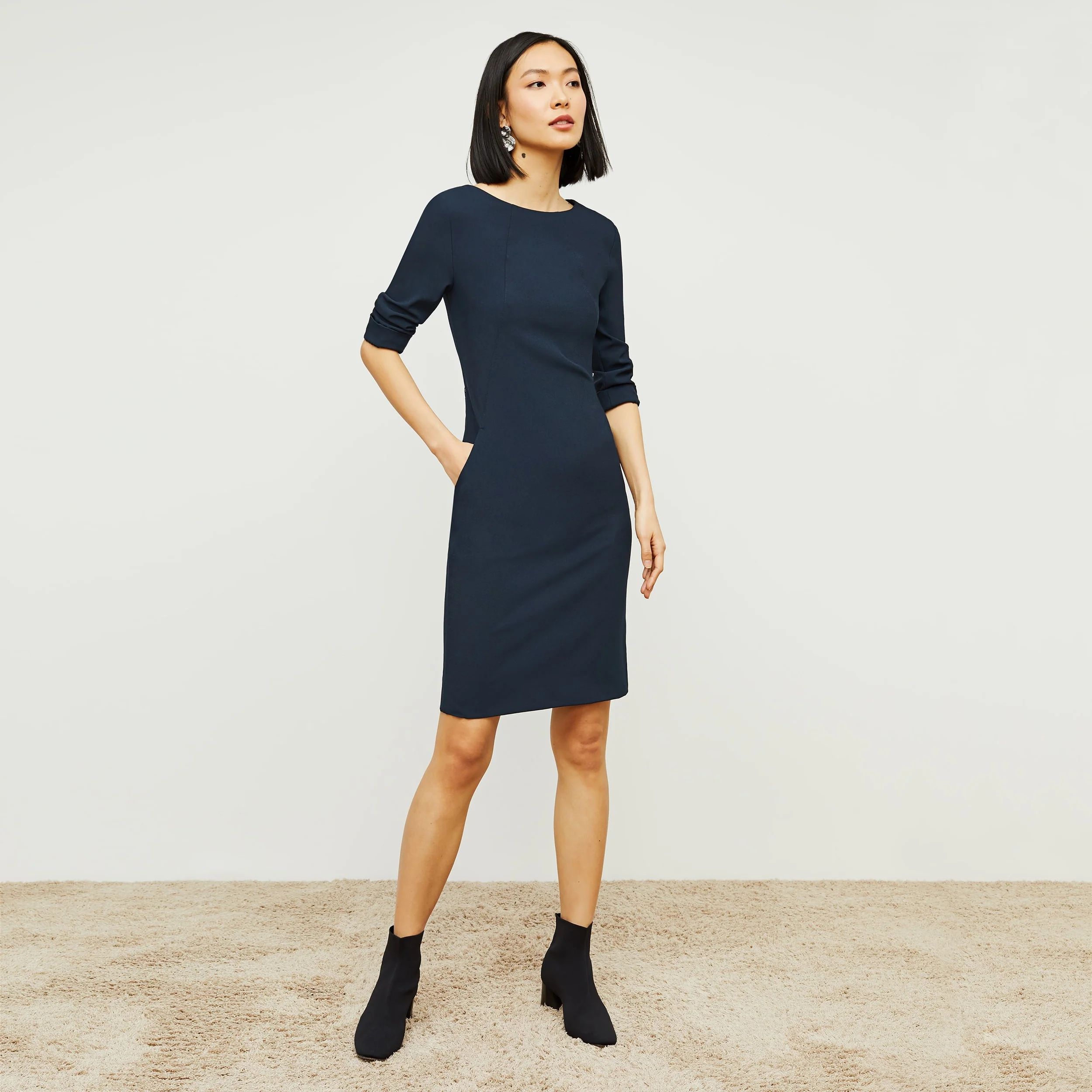 The Etsuko Dress - Recycled WonderTex | MM LaFleur