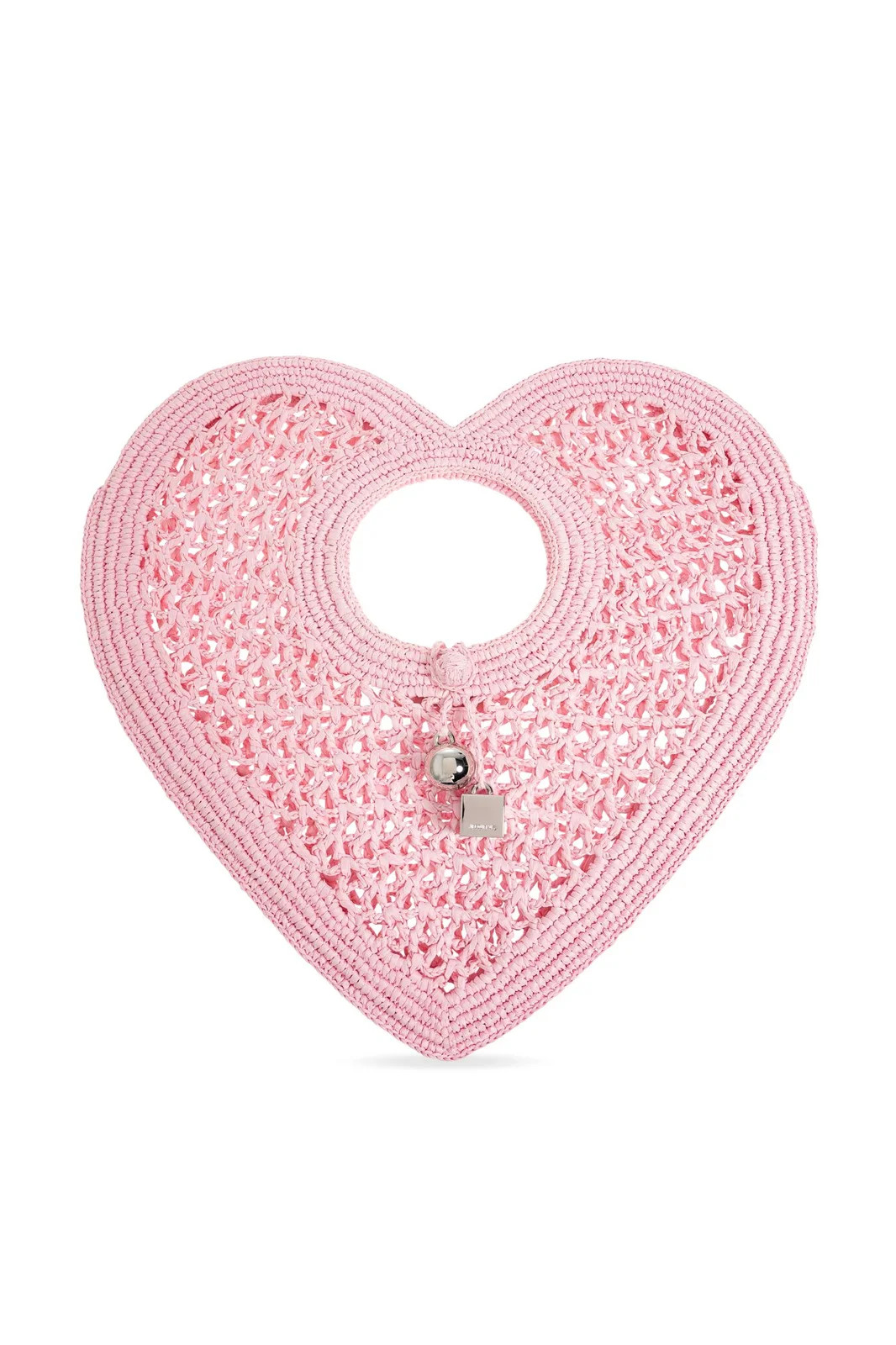 Jacquemus The Spiaggia Coeur Top Handle Bag | Cettire Global