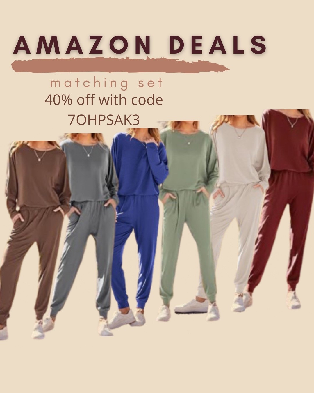 $14 ends 10/14

Amazon set
Amazon fashion
Amazon deals
Matching set
Two piece set
Lounge set
Comfy outfit