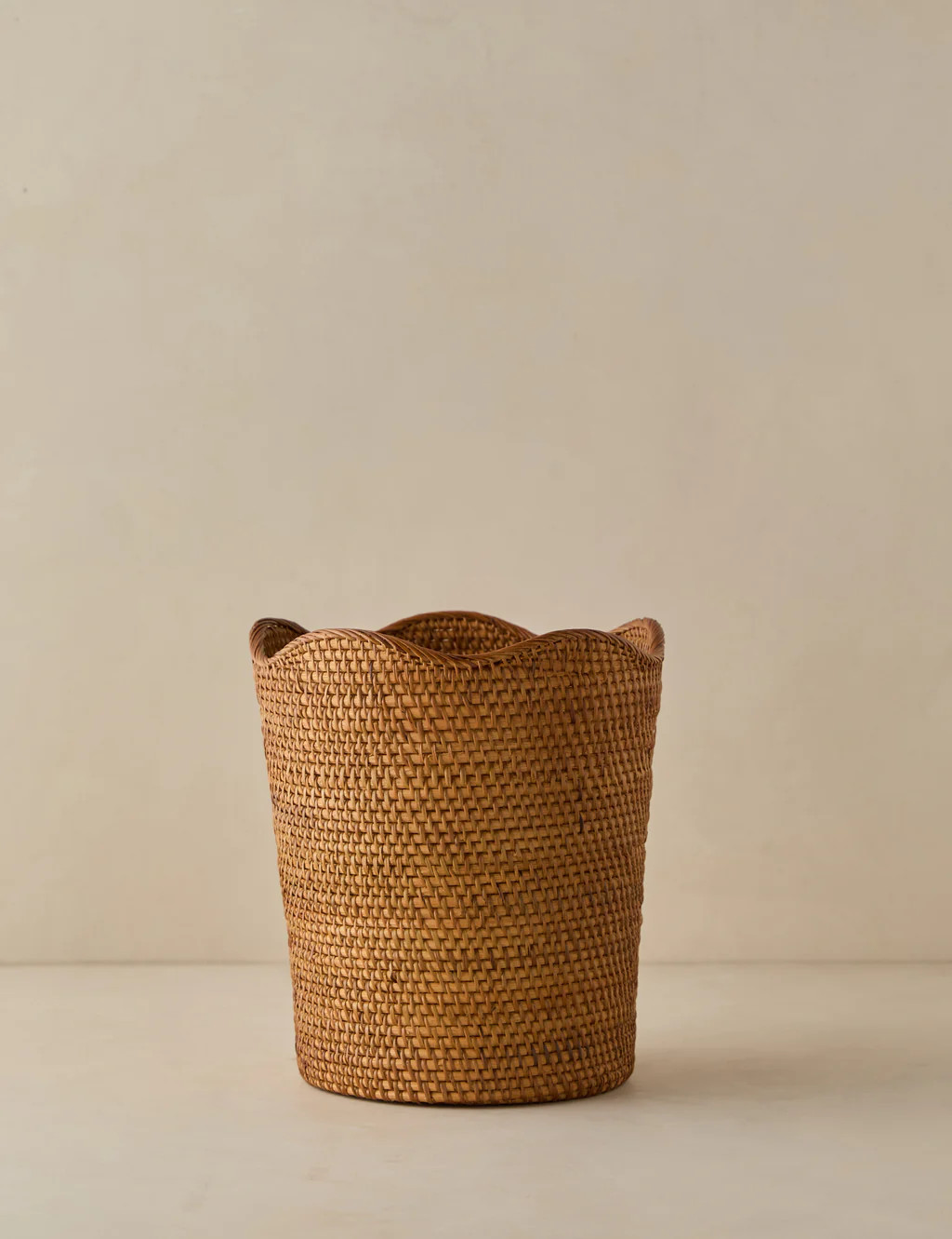Tyna Rattan Wastebin | Lulu and Georgia 