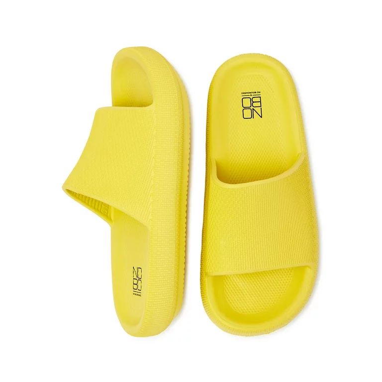 No Boundaries Women's Comfort Slide Sandals | Walmart (US)