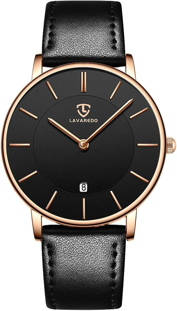 BEN NEVIS Watch, Mens Watch, Minimalist Fashion Simple Wrist Watch Analog Date with Leather Strap | Amazon (US)