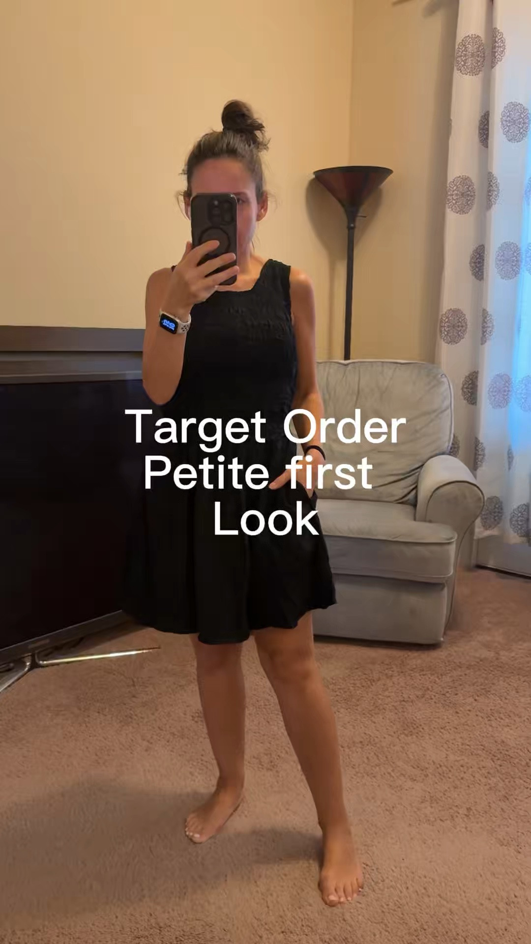 The little black dress…with pockets 🤍

Okay, this one is GOOD. I’m 5’0” and wearing my usual size 2. It runs true to size, has pockets, and the fit is feminine without feeling overly dressy.

The black makes this one especially versatile—you could keep it simple with sandals now or add a cardigan and different shoes later for that easy transitional/fake-fall look.

Definitely one of those “you’ll reach for it more than you think” dresses. 🤍

Linked on LTK.

#littblackdress #polkadotdress #petitedress #petitefashion #petitestyle #targetstyle #targetfinds #targetfashion #5footfashion #summerdress #transitionalsstyle

#LTKOver40 #LTKPetite #LTKSeasonal