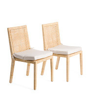 Set Of 2 Rattan Dining Chairs | Kitchen & Dining Room | T.J.Maxx | TJ Maxx