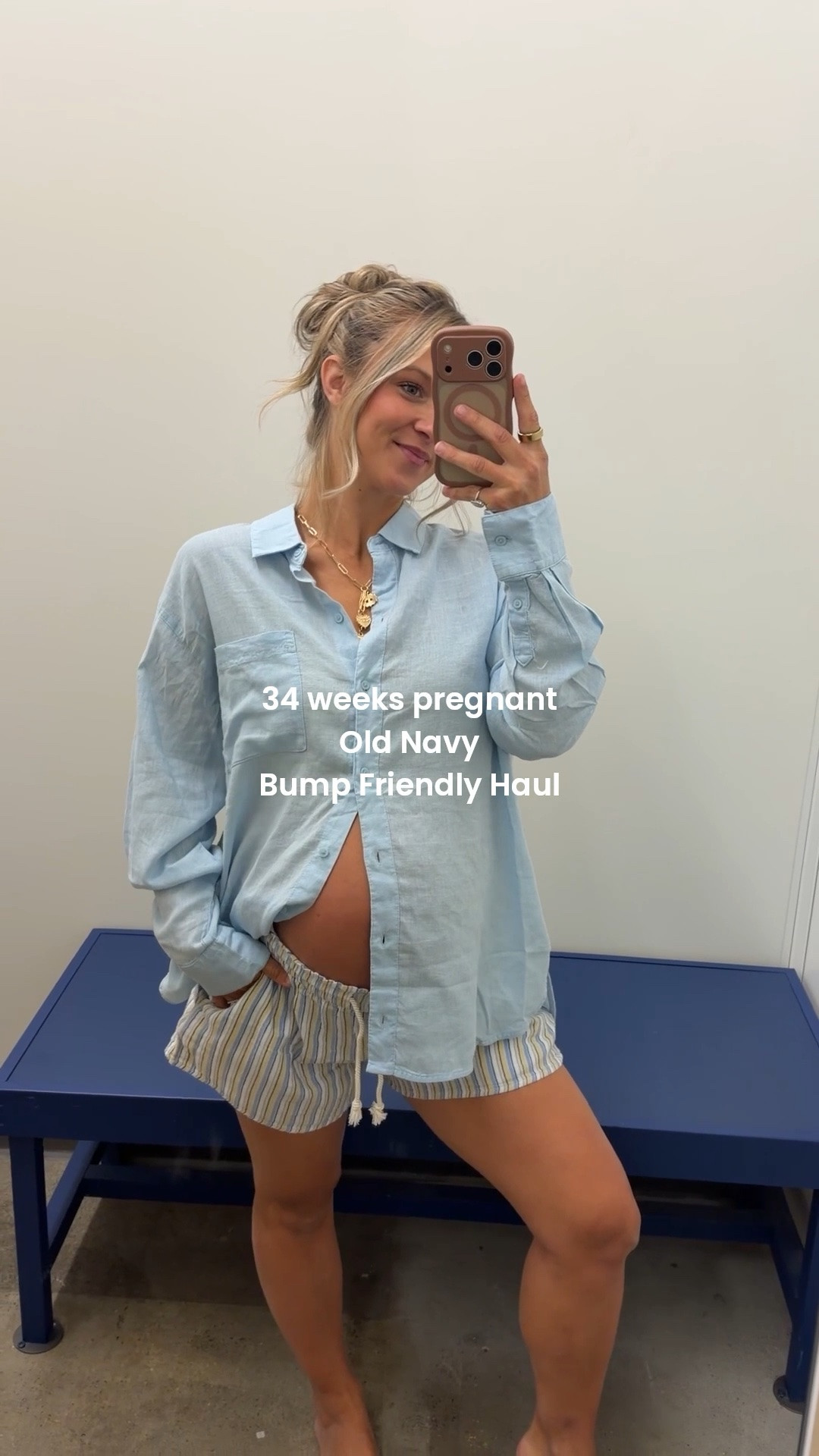 Old navy score!!!!! 34 weeks pregnant and these were all so cute and comfy for my bump! Wearing mediums in mostly all bottoms and tops! Button down shirt was a Large and the raglan tee was a XXL!

#LTKootd #LTKBump #LTKgrwm