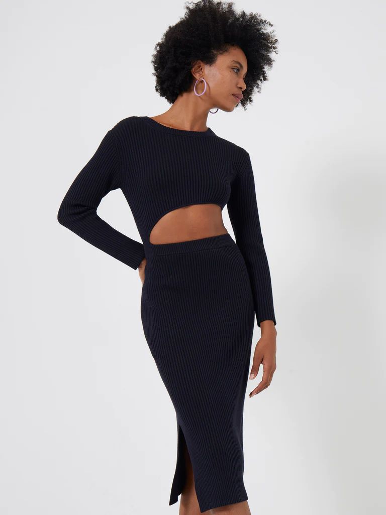 Mathilda Asymmetrical Cut Out Dress | French Connection (US)