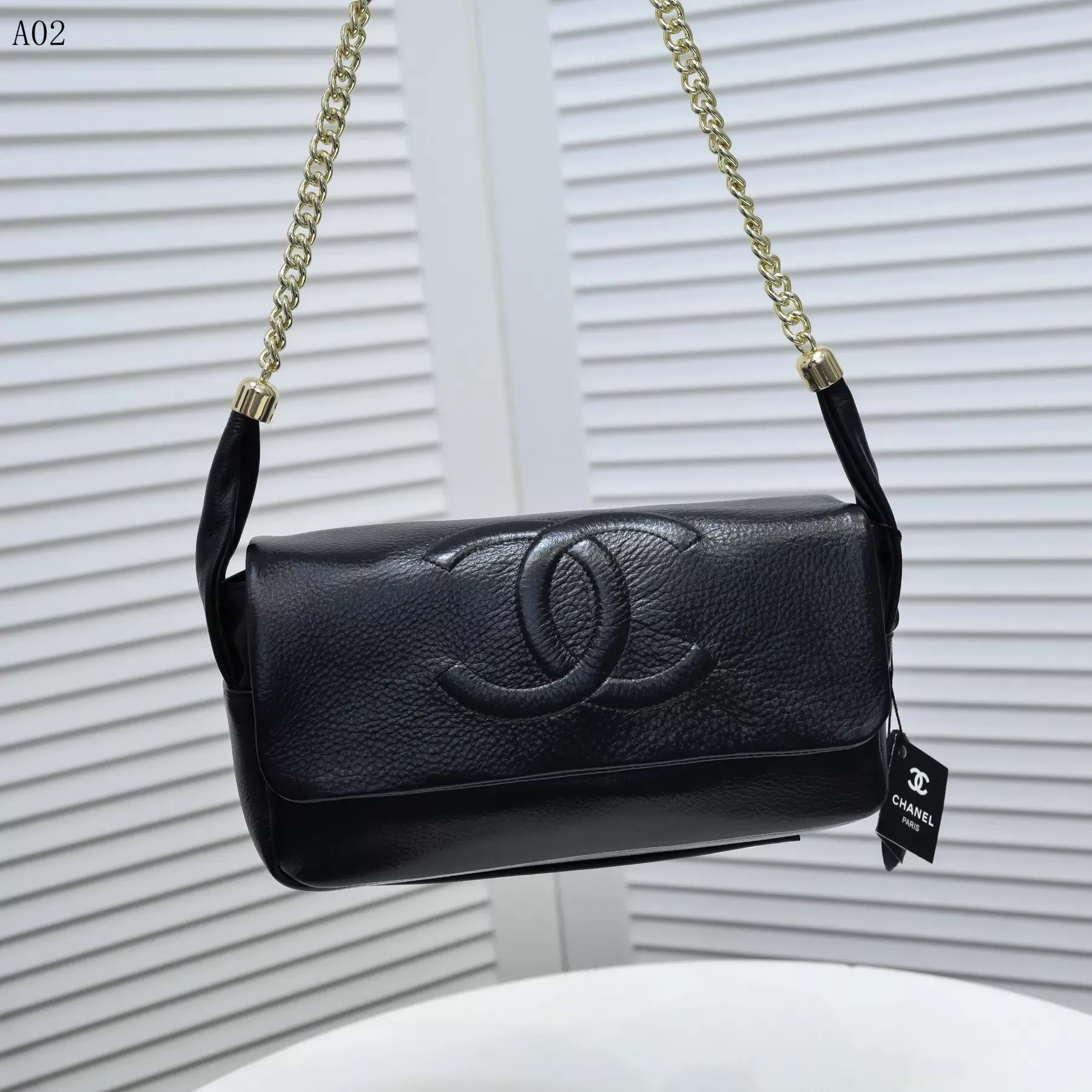 silver chanel 19 flap