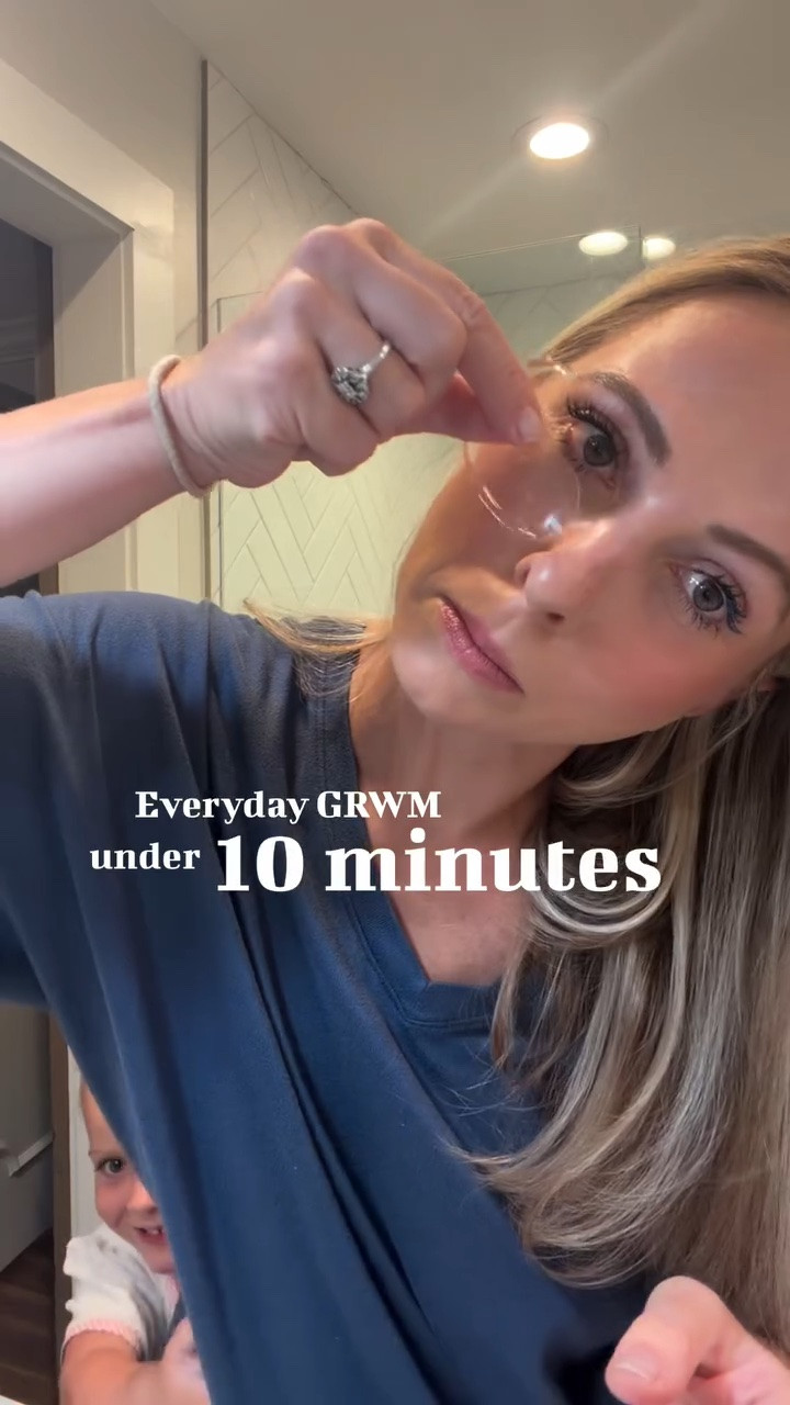 The routine that gets me out the door looking a little more awake and a lot more put together. 🤍

Nothing complicated—just the products I reach for almost every morning.

P.S. The contour stick is the real MVP. ✨

Everything is linked!

#GRWM #EverydayMakeup #BeautyRoutine #MillennialMom #ClassicStyle