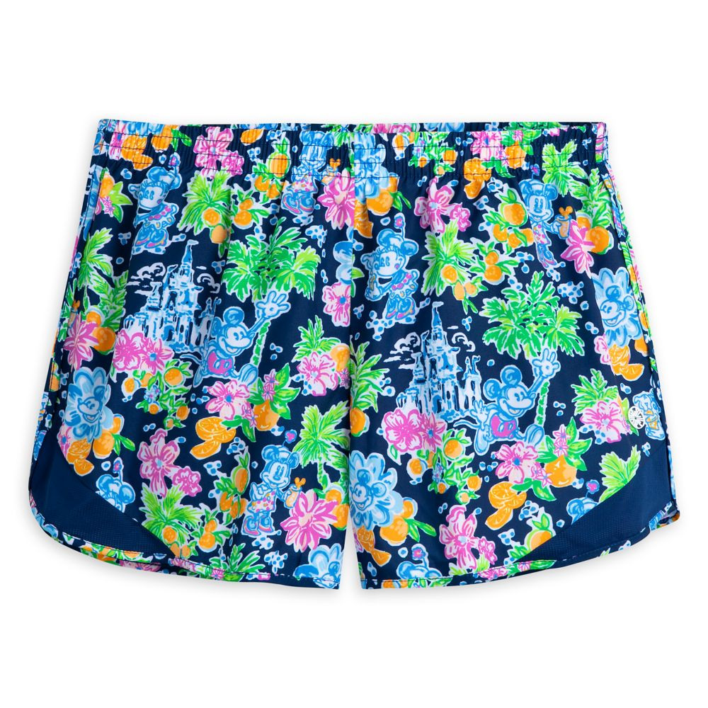 Mickey and Minnie Mouse Ocean Trail Shorts for Women by Lilly Pulitzer – Disney Parks | Disney Store