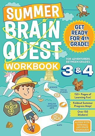Summer Brain Quest: Between Grades 3 & 4 | Amazon (US)