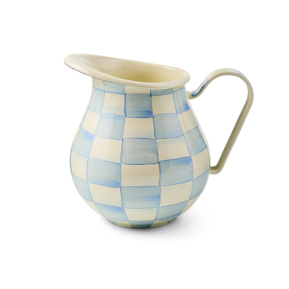 Sky Check Pitcher | MacKenzie-Childs