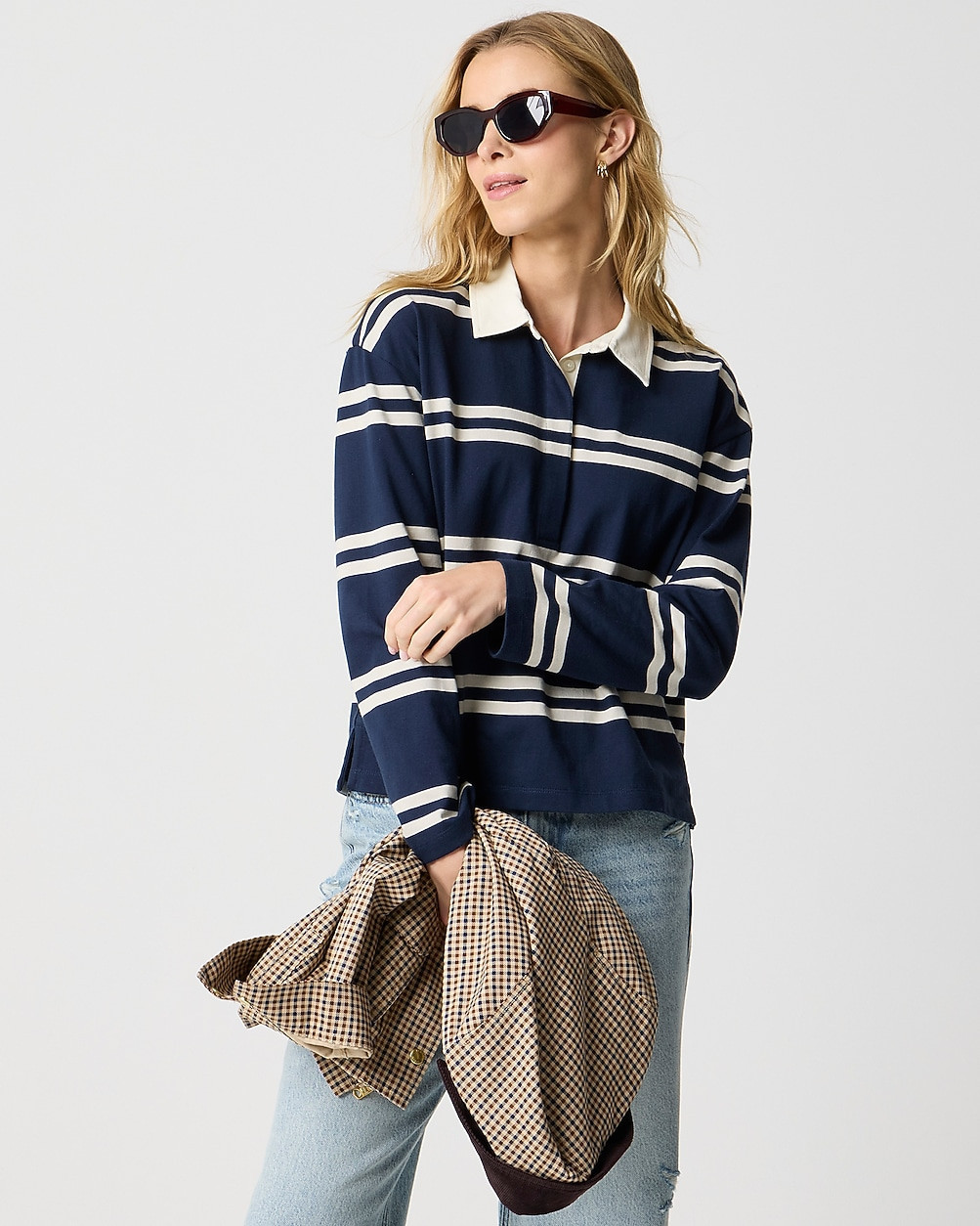 Striped rugby shirt | J.Crew Factory